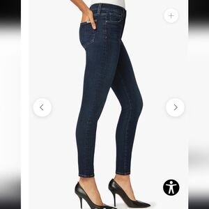 New Joe's Jeans Blue High Rise Skinny Ankle Denim with Stretch Size 27